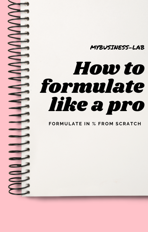 HOW TO FORMULATE LIKE A PRO